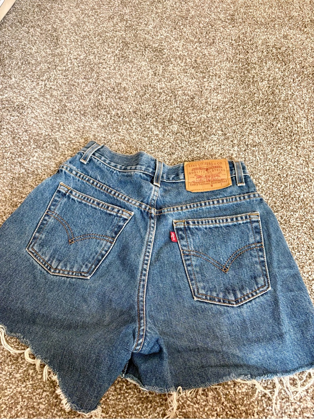 Levi's Blue Denim Shorts